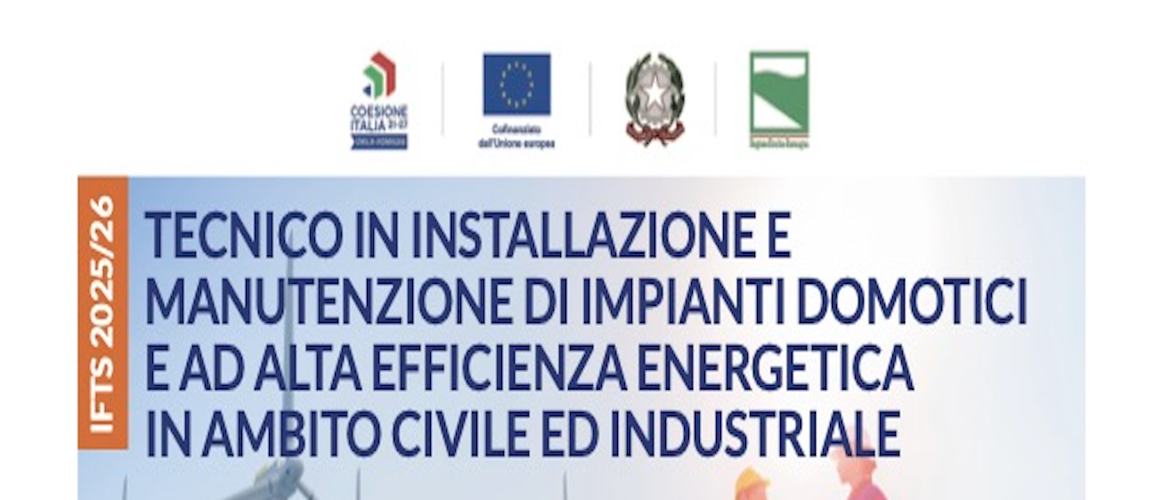 Riapertura delle selezioni per il percorso IFTS Correggio: 4 Posti Aggiuntivi - SCADENZA: 15/02/2026